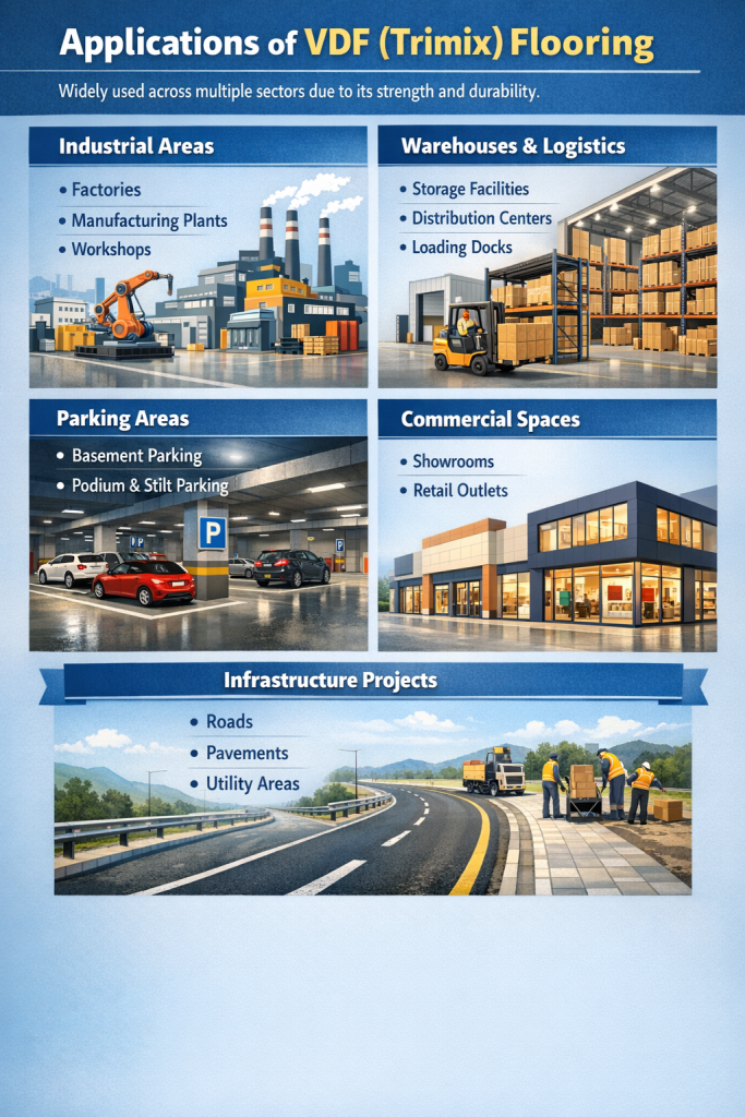 Applications of VDF (Trimix) Flooring
