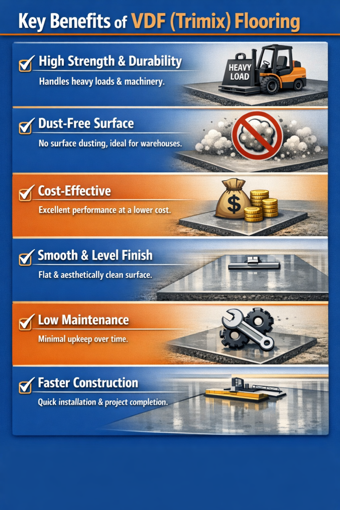 What is VDF (Trimix) Flooring? Benefits,Process & Applications