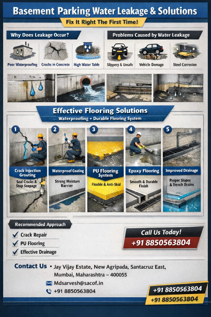 Why Does Water Leakage Occur in Basement Parking?