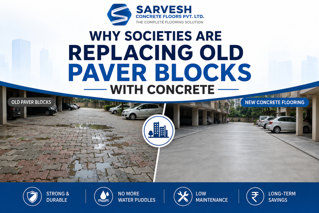 Why Societies Are Replacing Old Paver Blocks with Concrete