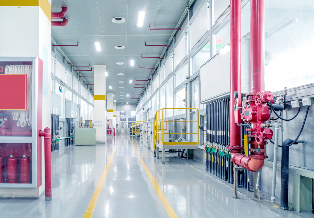 Factory floor repair and renovation of existing concrete flooring