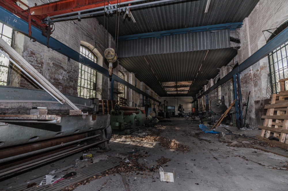 Warehouse floor repair for forklift traffic and rack aisles